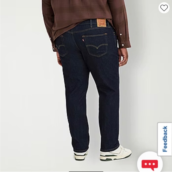 Levi's Big and Tall Mens 541 Tapered Leg Athletic Fit Jean, Size W50 L34 - Picture 5 of 12